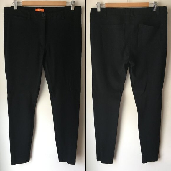 [Joe Fresh] Black Skinny Fit Dress Pants | 12 | Good - Picture 1 of 11